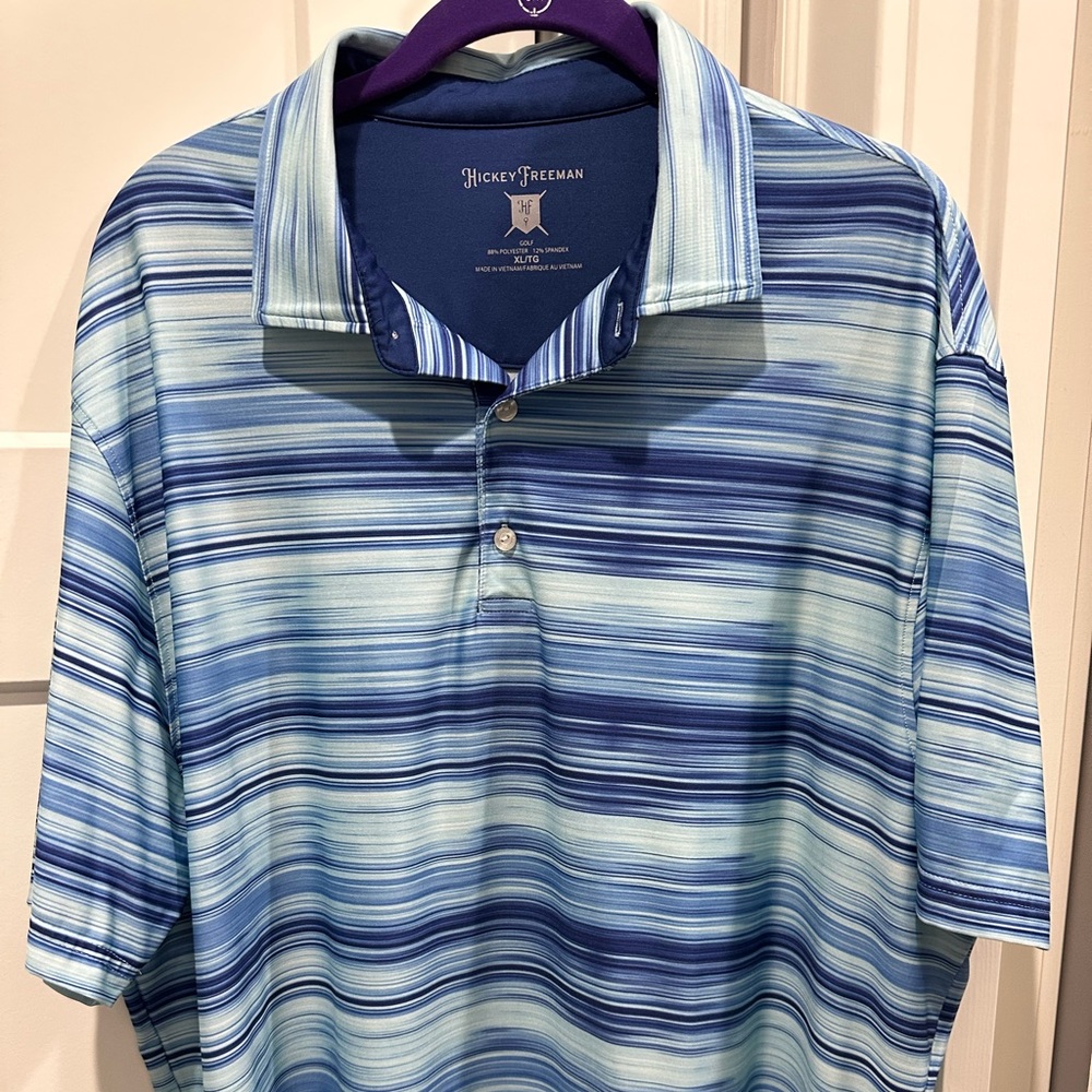 Hickey Freeman polo shirt. Never worn. Size XL